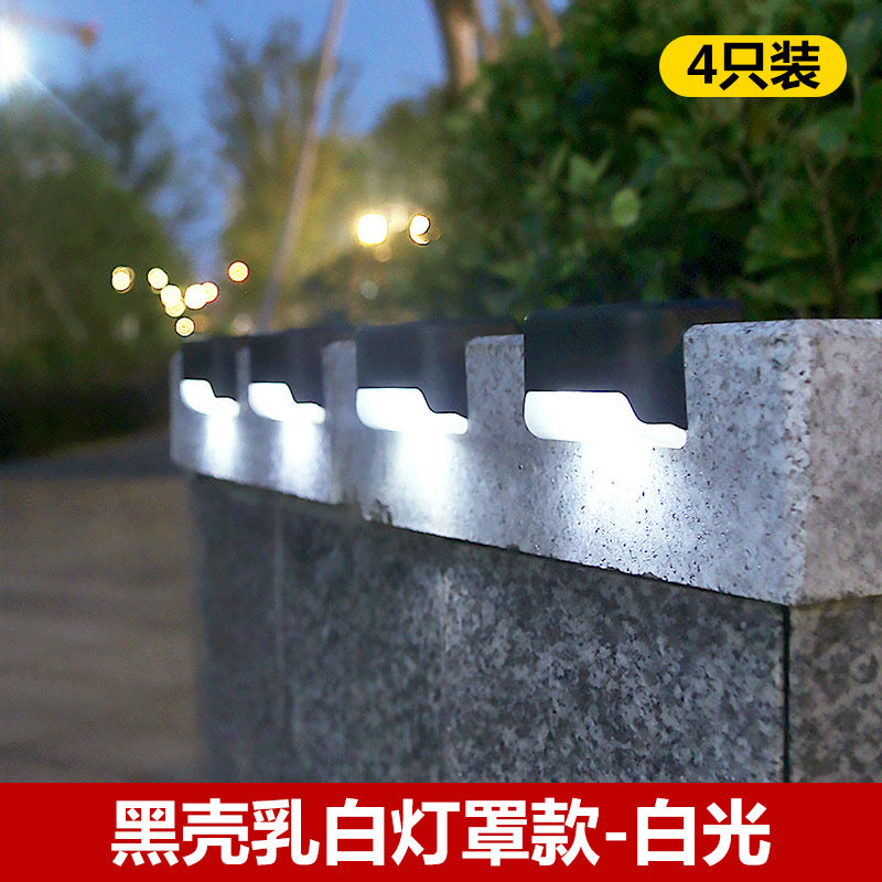 🎄 Solar Deck Lights, Automatically ON/OFF💡 4 PCS IN 1 Set
