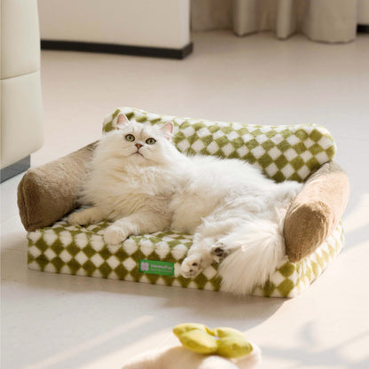 Vintage Diamond Orthopedic Cat & Dog Sofa
