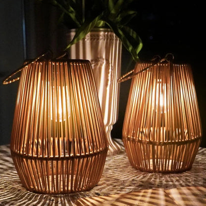👻 Halloween Sale 49% OFF 👻 Kaliiqo™ Solar Radiant Rattan Glow Lantern