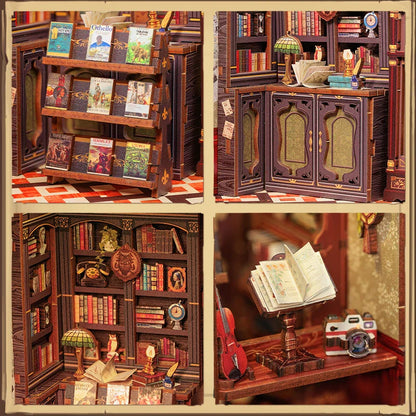 DIY Book Nook Kit | Owl Bookstore