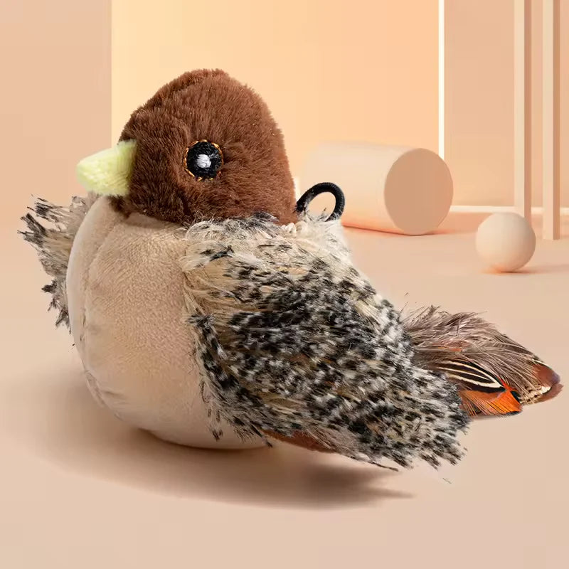 Interactive Chirping Bird Cat Toy -Say Goodbye to Loneliness, Hello to Instinct! 🐾