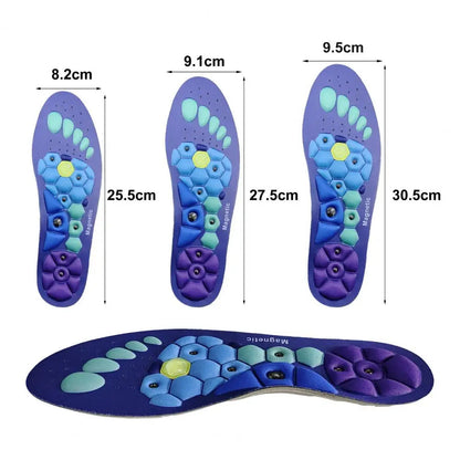 Orthopaedic magnetic acupressure insole