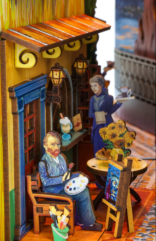 Diy Book Nook Kit | Van Gogh's Dream