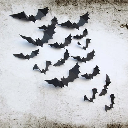 20Pcs 3D Bat Wall Stickers