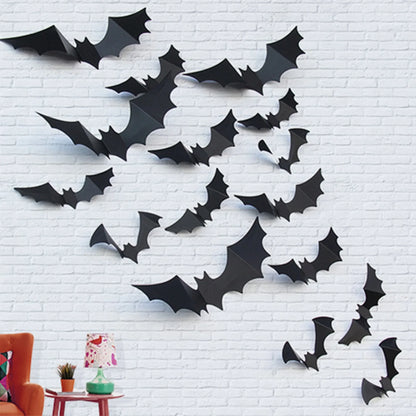 20Pcs 3D Bat Wall Stickers