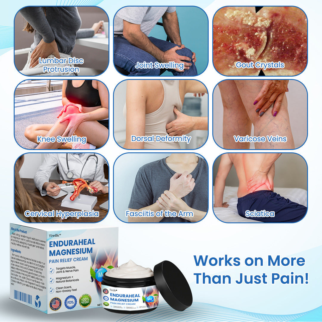 Timllk® EnduraHeal Magnesium Pain Relief Cream