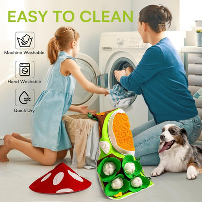 Farm Vegetable Garden Dog Snuffle Mat