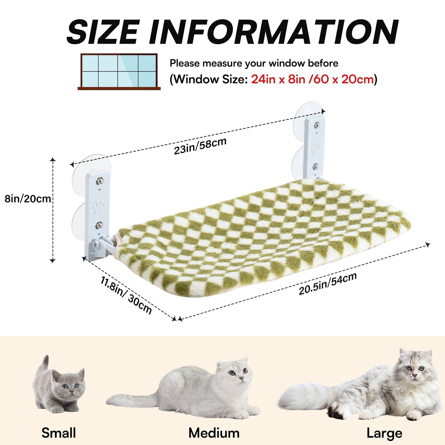 Zion Diamond Foldable Cat Window Perch