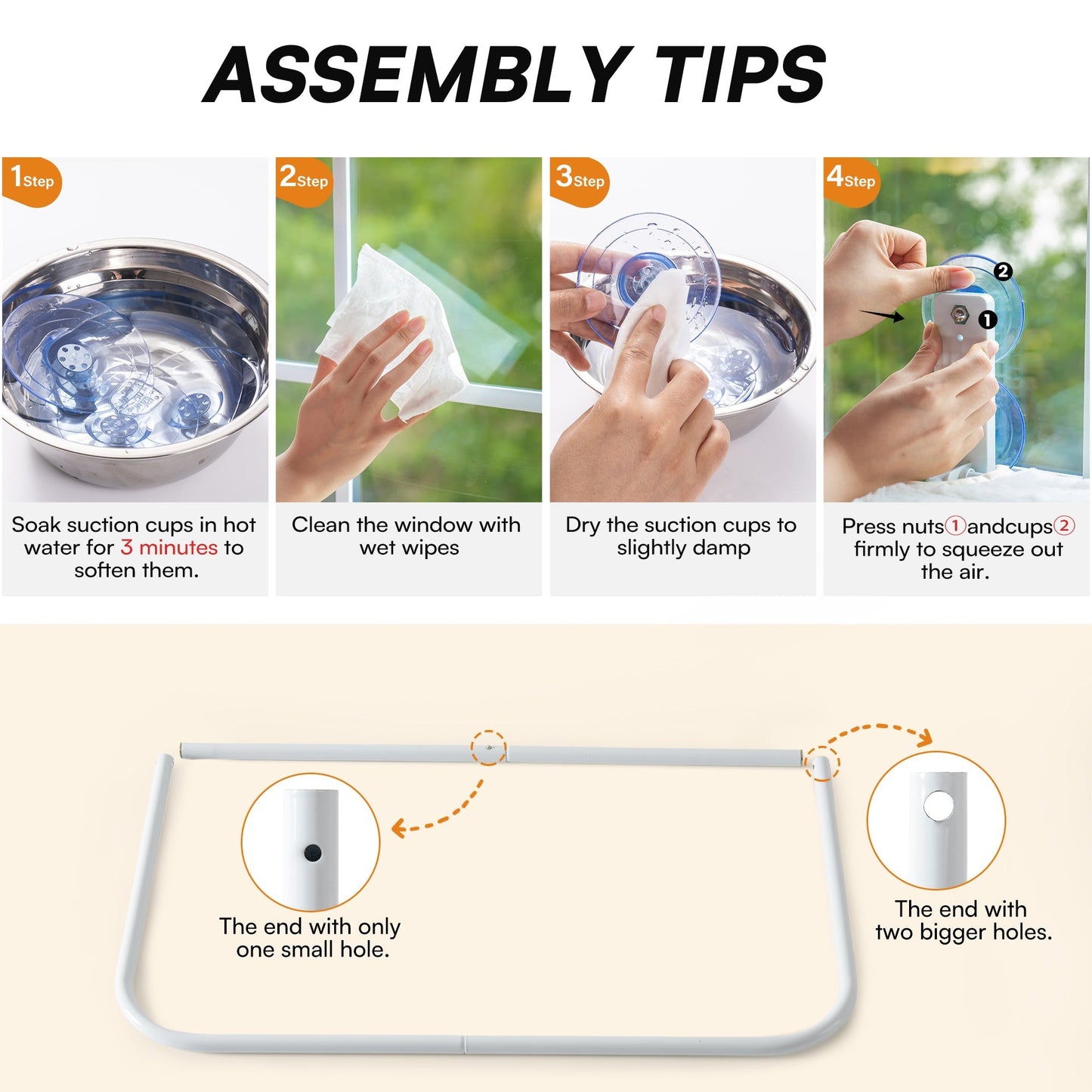 Zion Diamond Foldable Cat Window Perch