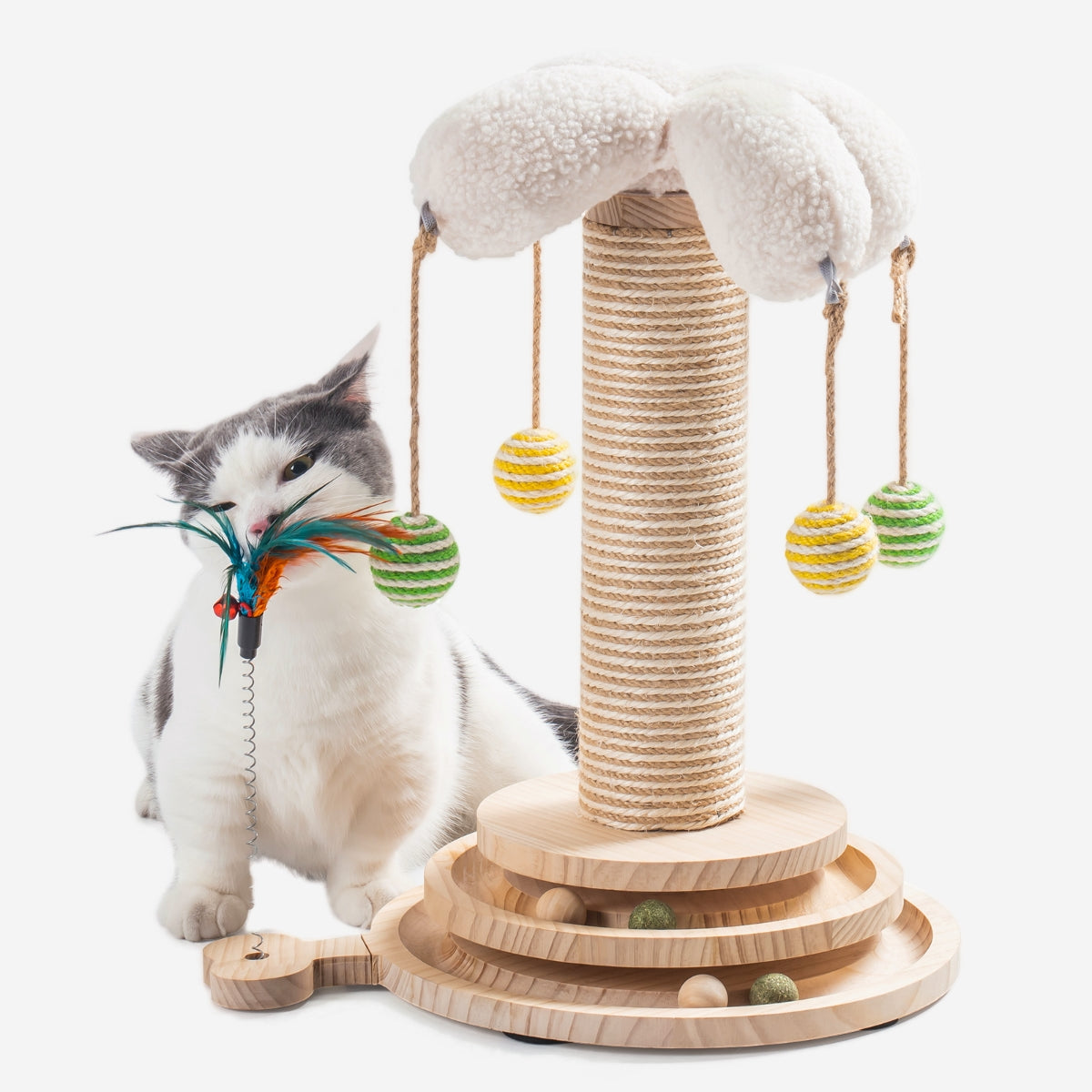 Fountain Cat Scratching Post