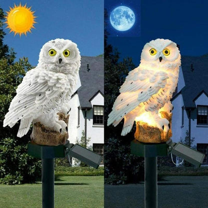 🎄 Christmas Flash Sale 🎁 49% OFF ✨ Owl Solar Garden Light – Waterproof Solar-Powered Outdoor Pathway Ornament