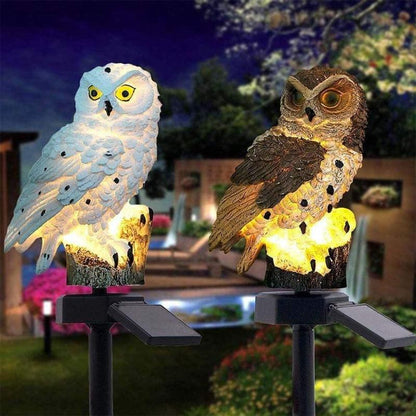 🎄 Christmas Flash Sale 🎁 49% OFF ✨ Owl Solar Garden Light – Waterproof Solar-Powered Outdoor Pathway Ornament