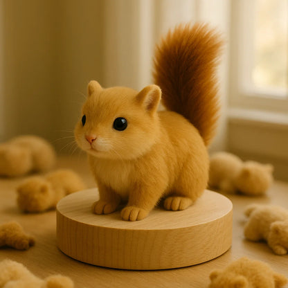 🐿️Wiggletail™ Adorable Lifelike Plush Squirrel - Huggable Fun for All Ages