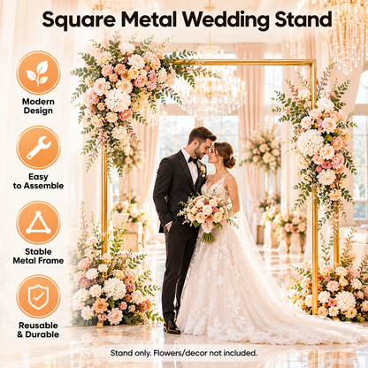 Metal wedding stand