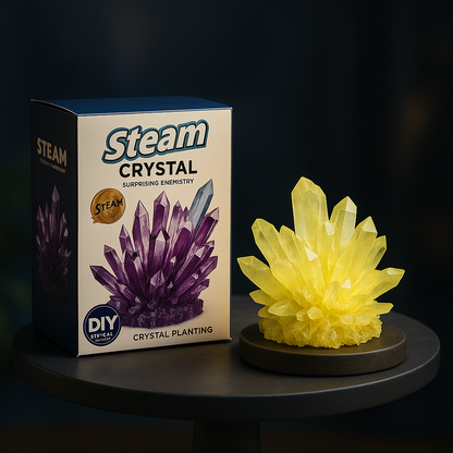 Crystiq National Geographic Vibrant Crystal Growing Kit