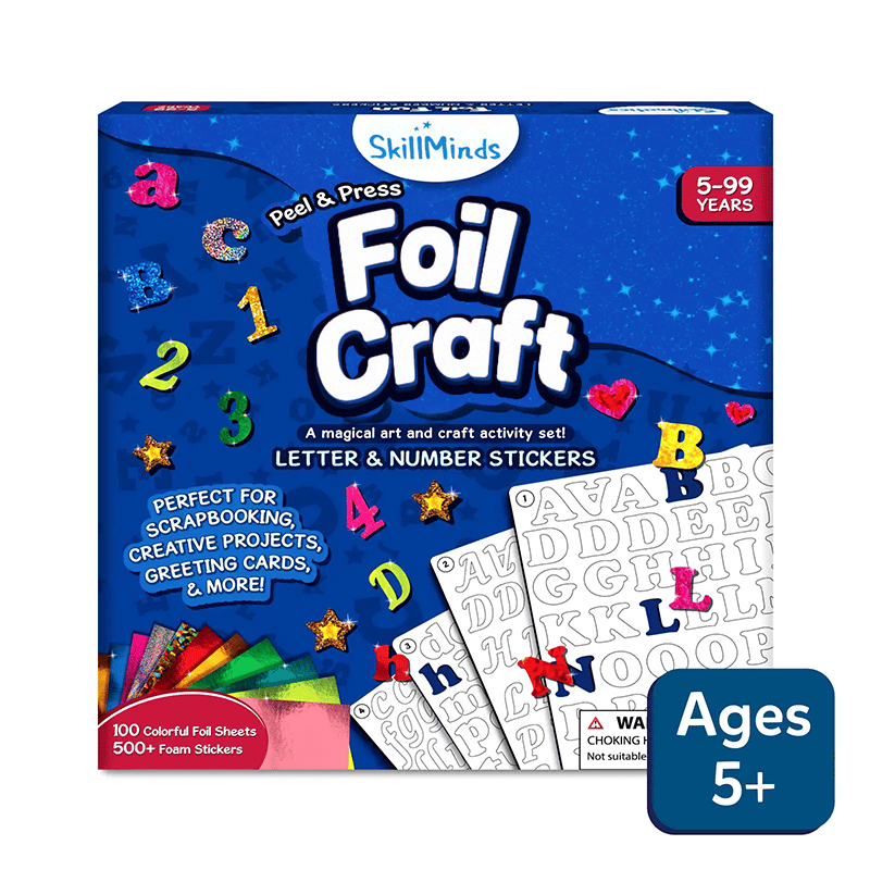 🔥LAST DAY 55% OFF - Foil Art & Craft Activity 🤲💓No Mess Art Kit