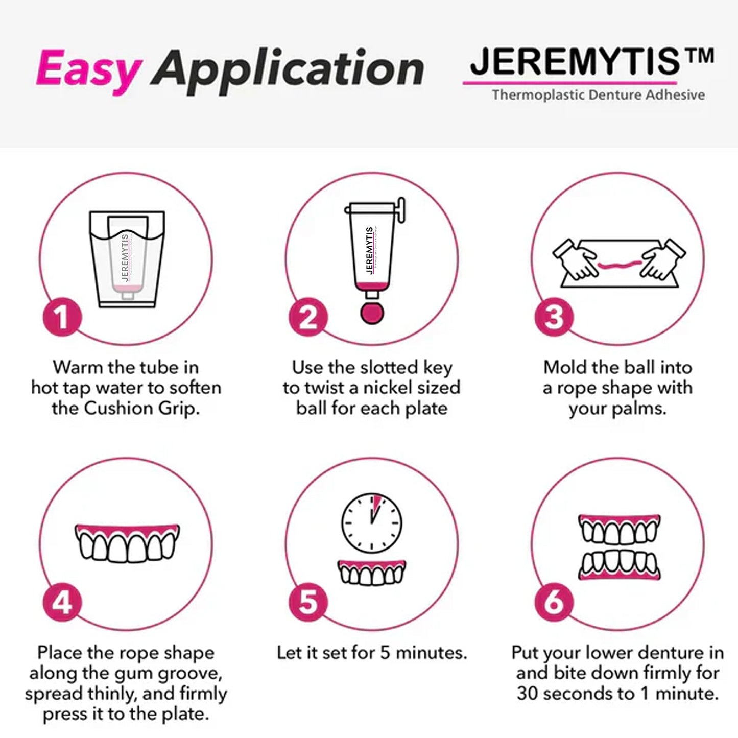 🦷[Official Brand Store] JEREMYTIS™ Thermoplastic Denture Adhesive