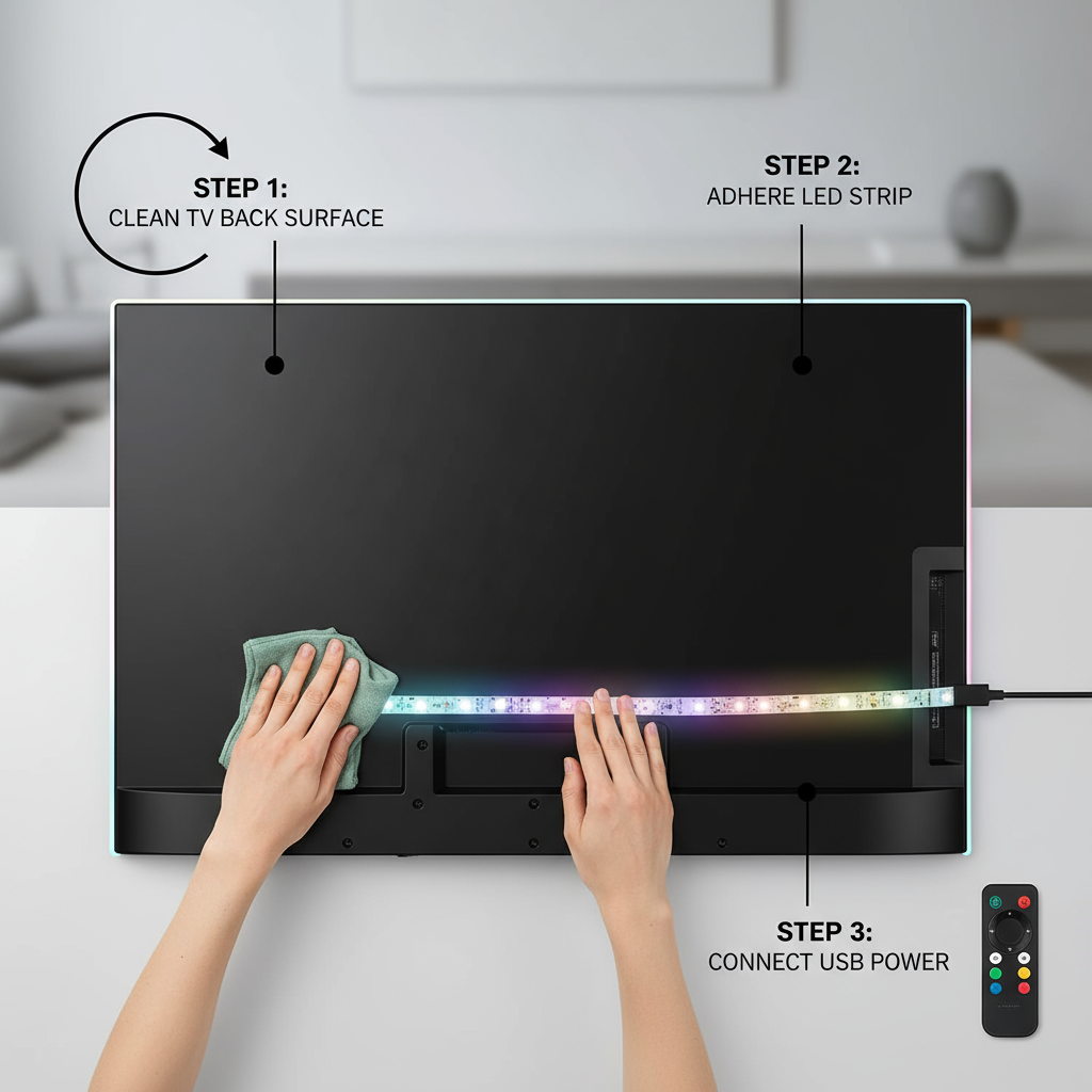 🎅 Christmas Sale - 50% OFF 🎁 Smart Waterproof LED Strip Lights for Indoor & Outdoor Decor