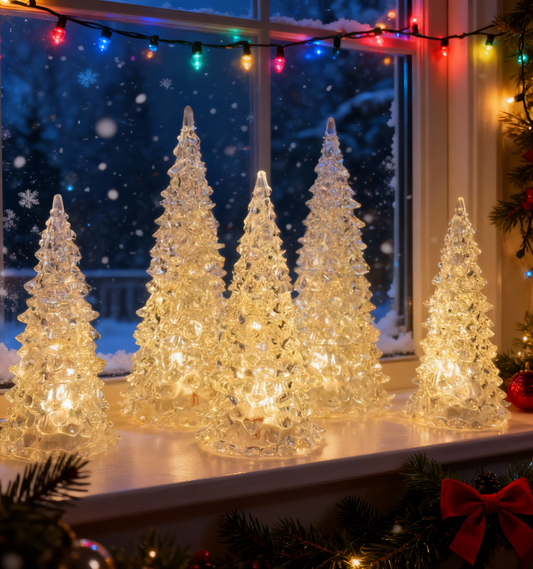 🎄Christmas Flash Deal 🎁 50% OFF✨ Mini LED Acrylic Glowing Christmas Tree