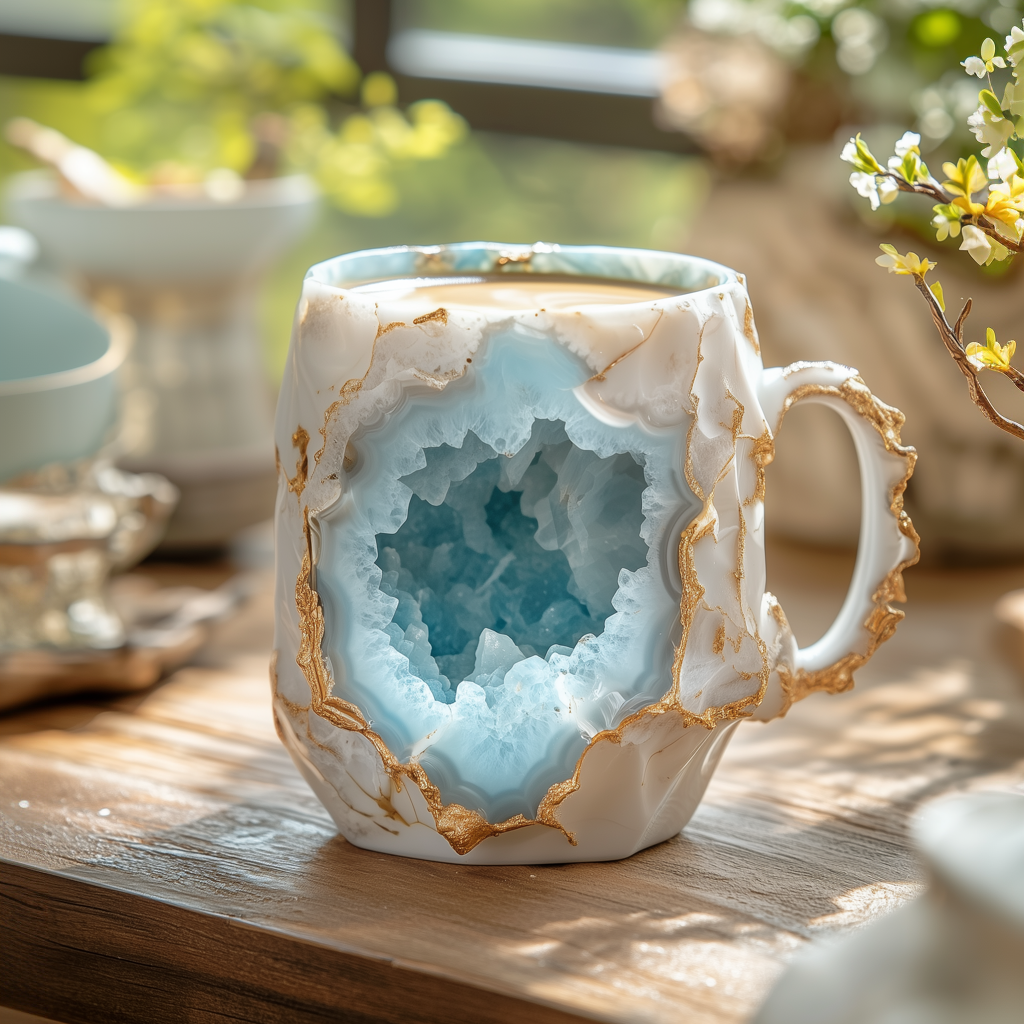 🎁 Last day 45% OFF 🥃2026 New Mineral Crystal Coffee Mugs