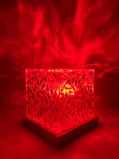 AuroraGlow Night Light Projector with Remote – 16 Ocean Wave Colors Lamp