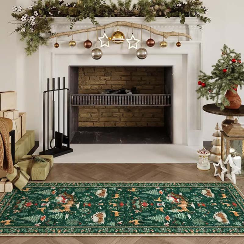🎊Christmas sale - 50% Off🎊Soft Non-Slip Christmas Rug For Home Decor